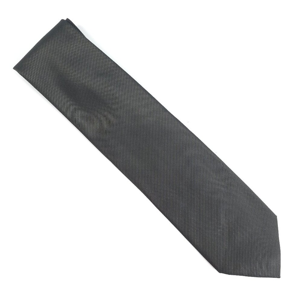 Pierre Cardin Men Necktie Striped Color Gray Black Size 57x4 - NWOT